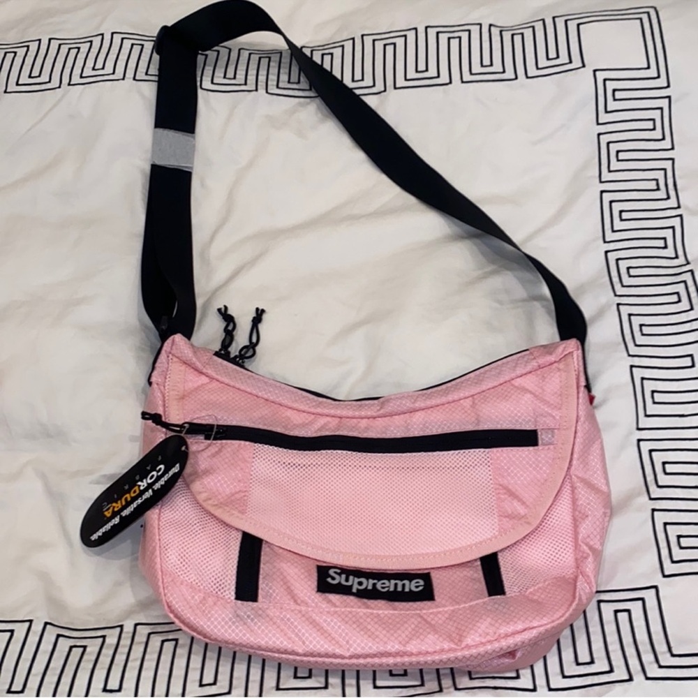 Supreme Pink Crossbody Bag